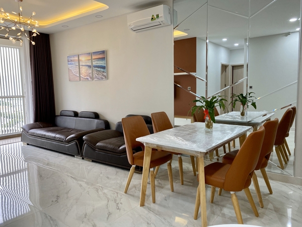 Thi công nội thất căn hộ anh Vinh