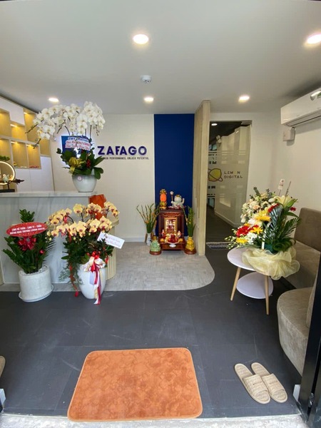 Thi công nội thất công ty Zafago