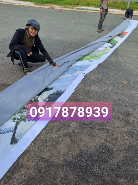 Thi công Pano, phướn