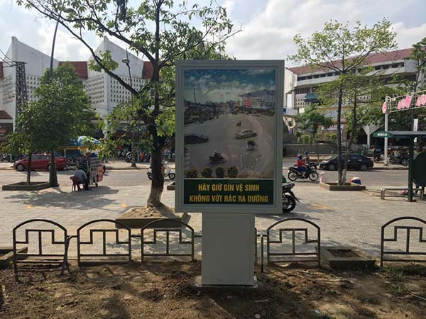 Thi công pano quảng cáo