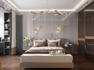 Thiết kế, thi công nội thất phòng ngủ