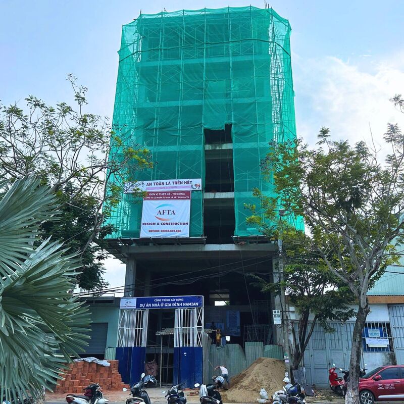 Thi công tòa văn phòng