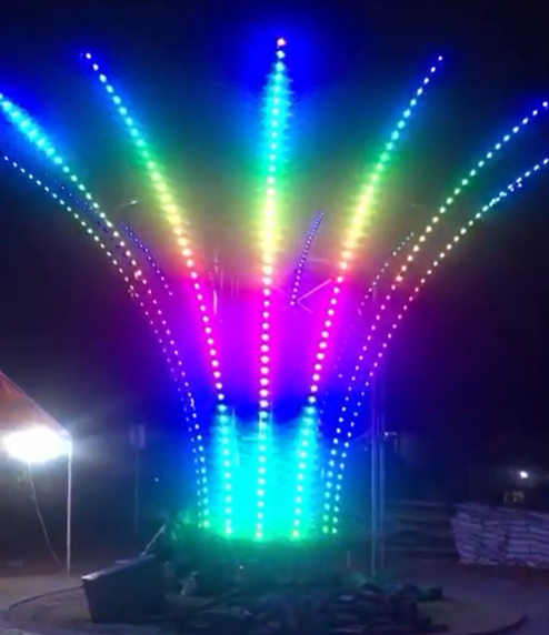 Thi công trang trí đèn Led