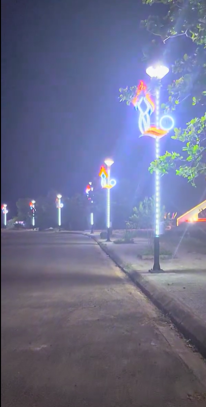 Thi công trang trí đèn Led