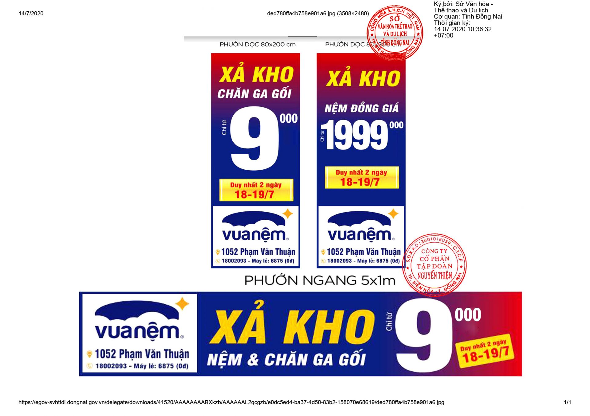 Thi công treo băng rôn quảng cáo