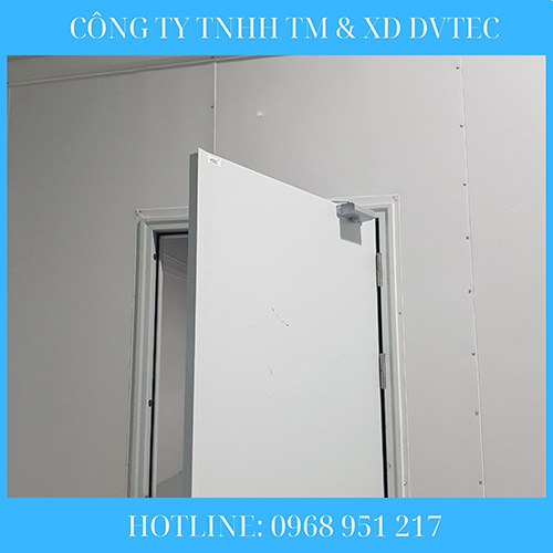 Thi công vách cửa chống cháy