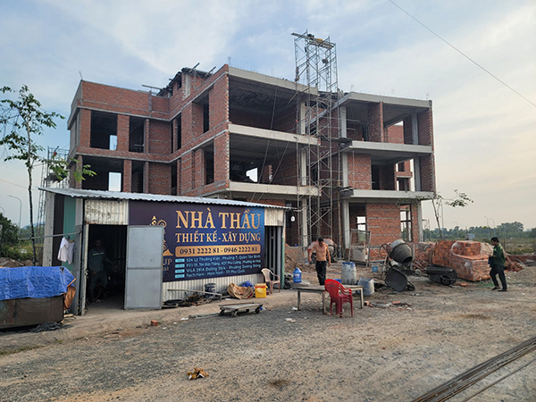 Thi công xây dựng hoàn thiện nhà phố