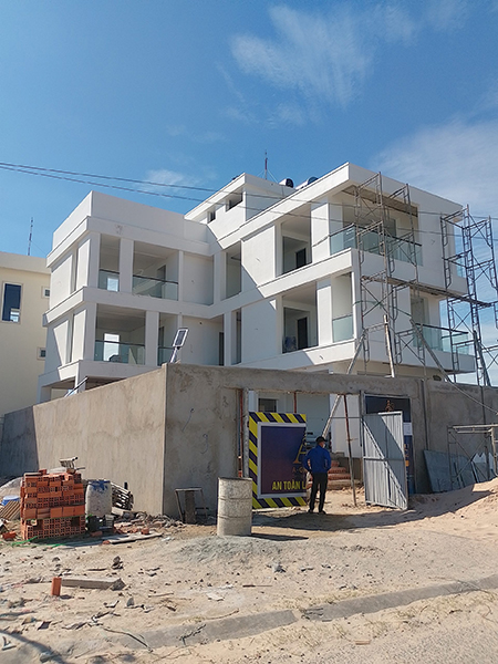 Thi công xây dựng hoàn thiện nhà phố