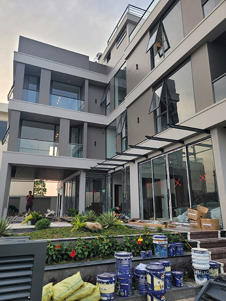Thi công xây dựng hoàn thiện nhà phố