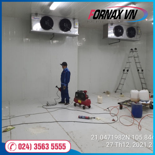 Thi công hệ thống kho lạnh bảo quản hạt giống