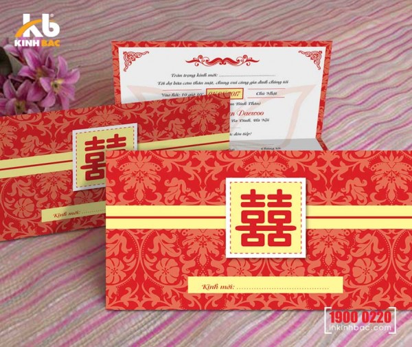 Thiệp cưới hiện đại