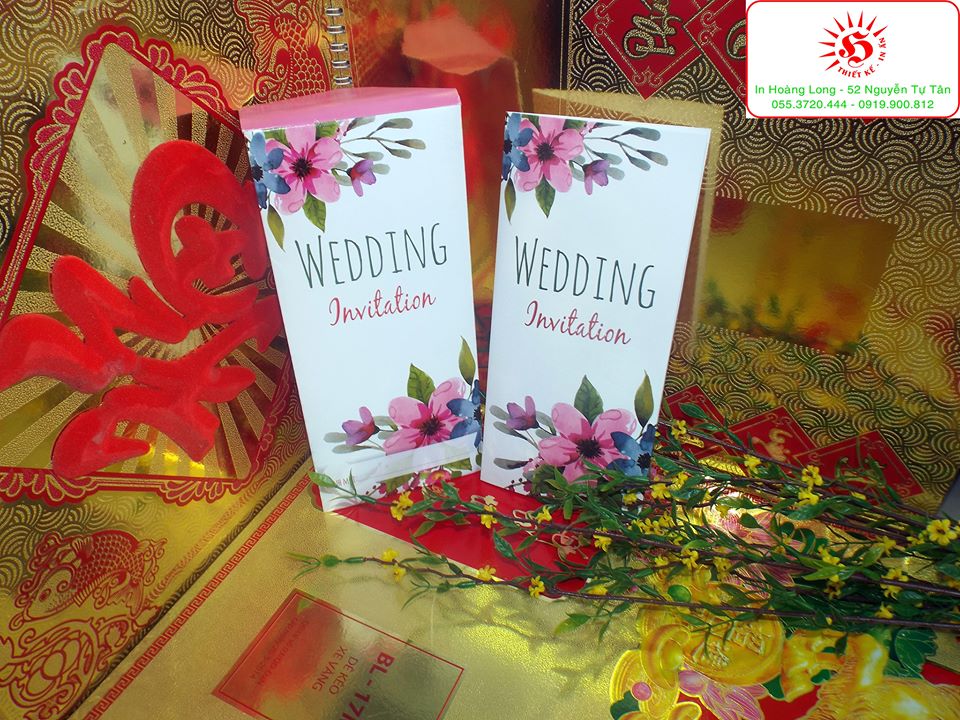 In ấn thiệp cưới