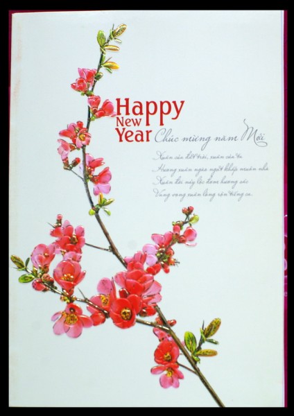 In thiệp chúc tết