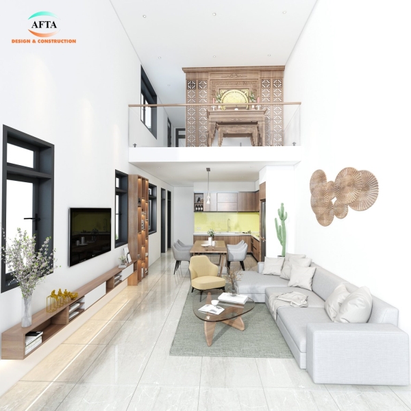 Thiết kế nội thất nhà phố