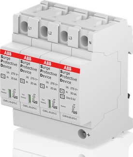 Thiết bị cắt sét đường nguồn 3 pha OVR T2 3N 40-275 PQS
