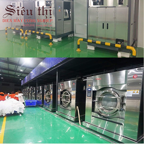 Thiết bị giặt là cho bệnh viện