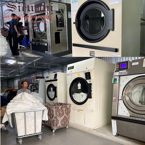 Thiết bị giặt là nhà máy giặt ủi