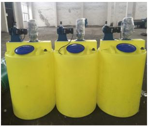 Thiết bị pha + bơm định lượng hóa chất