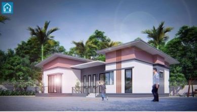Thiết kế và thi công biệt thự 1 tầng