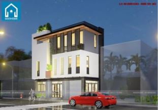 Thiết kế và thi công biệt thự 3 tầng