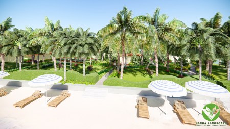 Thiết kế cảnh quan VILLA BLUE LAGOON