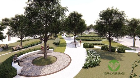 Thiết kế công viên khu LIA4