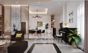 Thiết kế nội thất biệt thự