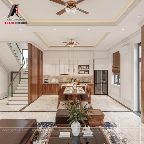 Thiết kế thi công nội thất biệt thự