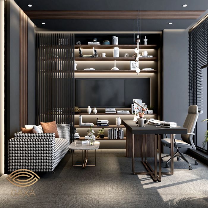 Thiết kế nội thất văn phòng Luxury