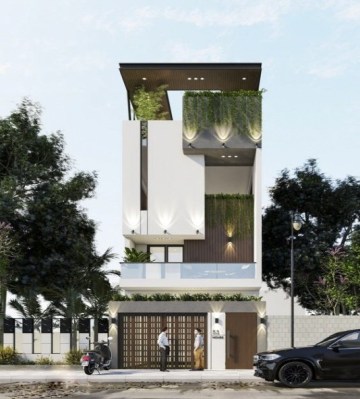 Thiết kế thi công nhà phố