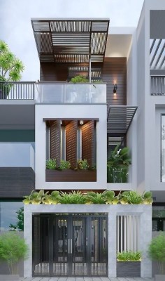 Thiết kế thi công nhà phố