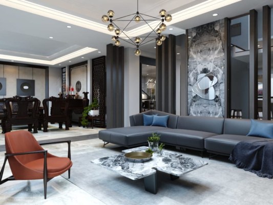 Thiết kế, thi công nội thất biệt thự
