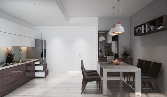 Thiết kế, thi công nội thất căn hộ