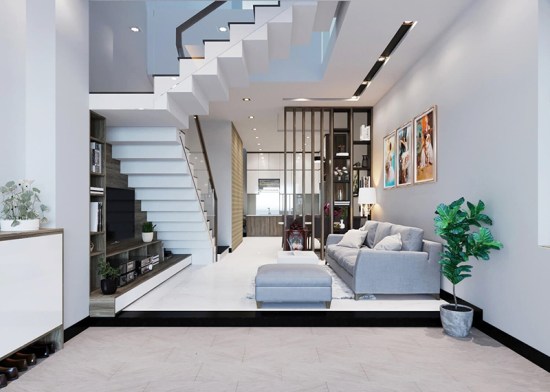 Thiết kế, thi công nội thất nhà phố