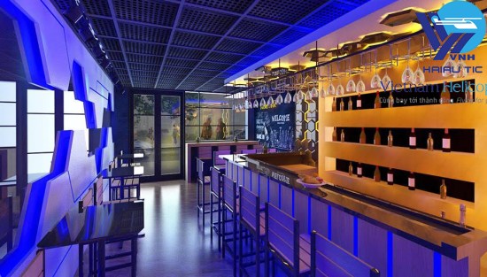 Thiết kế, thi công nội thất quán bar