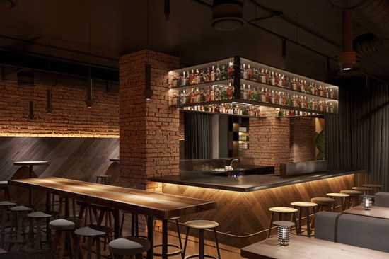 Thiết kế, thi công nội thất quán bar