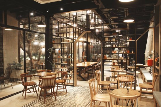Thiết kế, thi công nội thất quán cafe