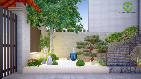 Thiết kế thi công sân vườn