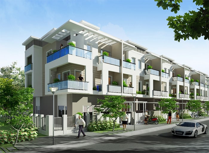 Thiết kế nhà liền kề
