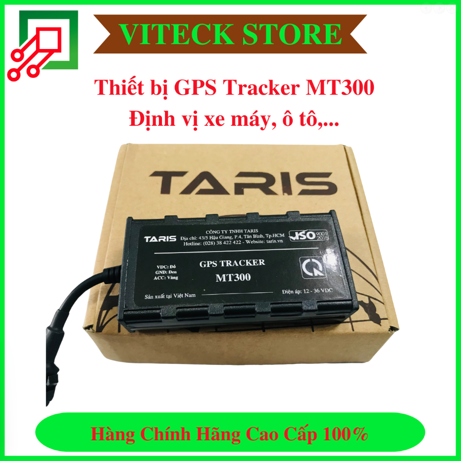 Thiết bị định vị GPS Taris Tracker MT300 dùng sim 4G