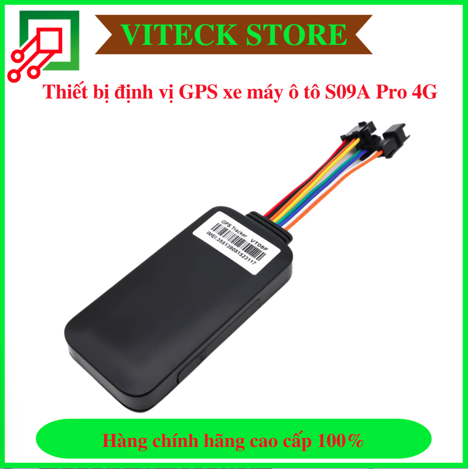 Thiết bị định vị xe S09A Pro - Sử dụng chip 4G - Nghe âm thanh xung quanh