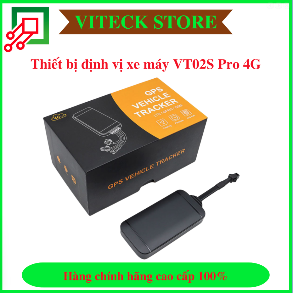 Thiết bị định vị xe máy VT02S Pro 4G