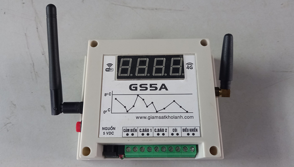 Thiết bị giám sát nhiệt độ Model-GS5A