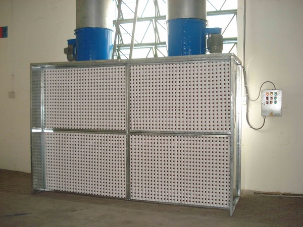 Thiết bị hút bụi sơn dạng gỗ