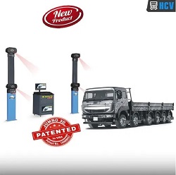 Thiết bị kiểm tra góc đặt bánh xe tải bus