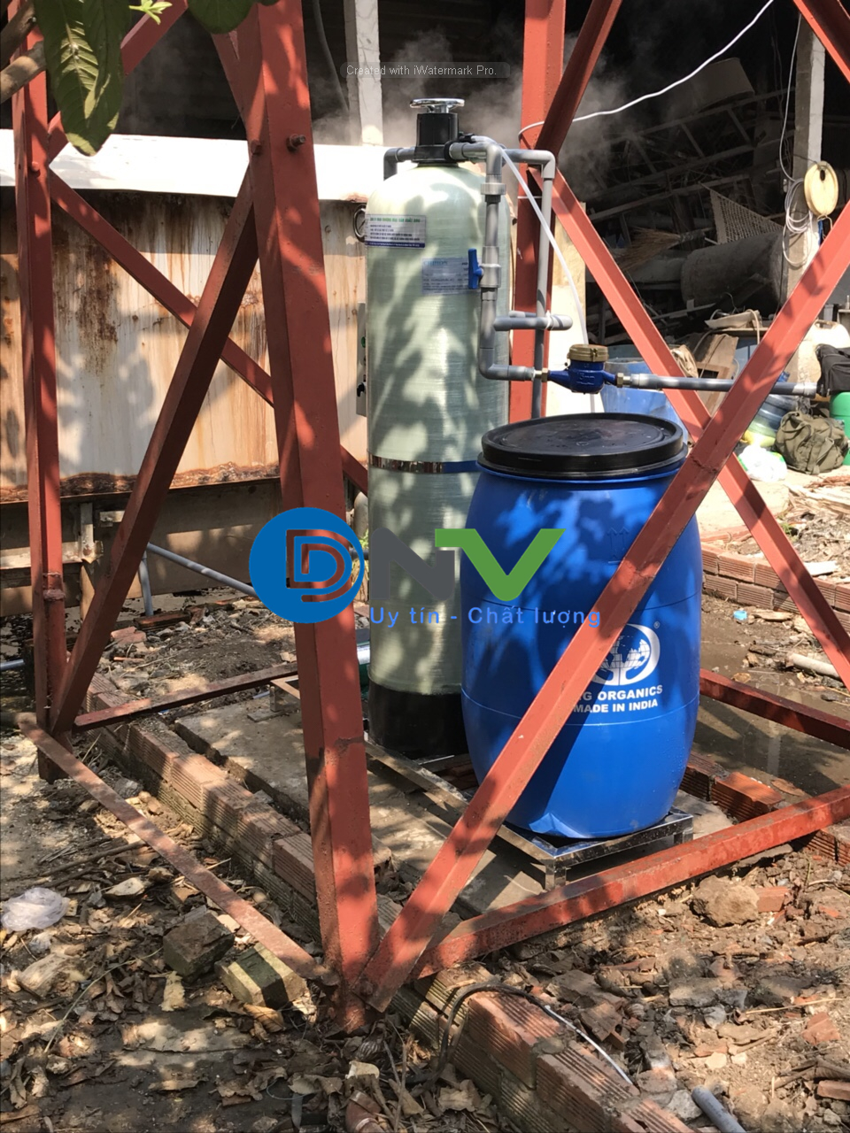 Thiết bị làm mềm cho lò hơi