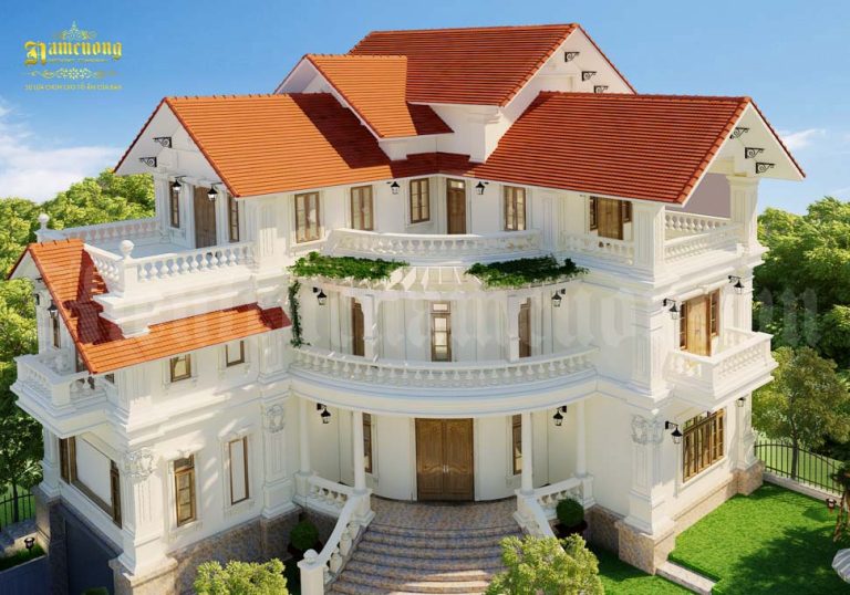 Thiết kế biệt thự chữ L