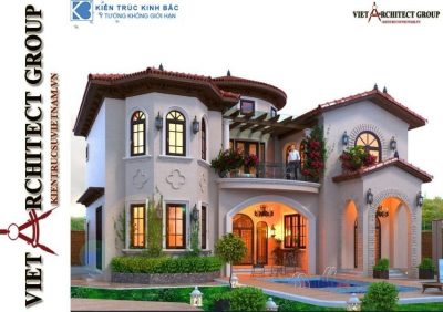 Dự án thiết kế biệt thự Địa Trung Hải