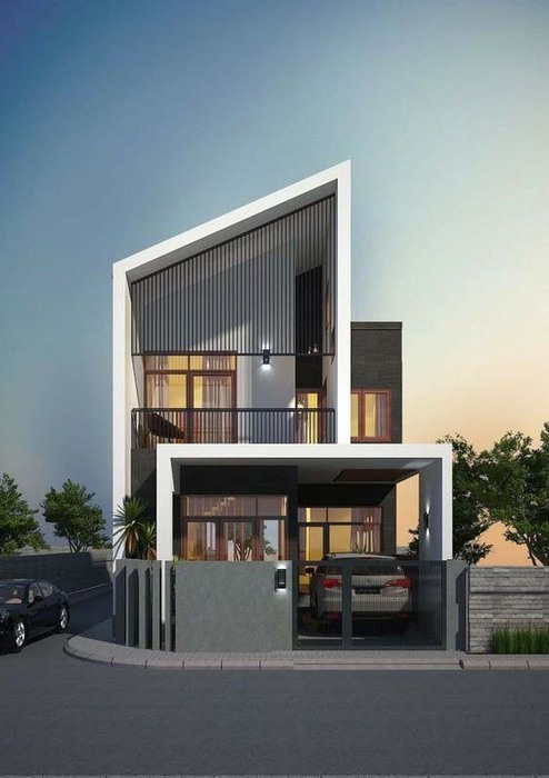 Thiết kế kiến trúc nhà phố