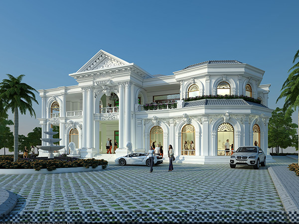 Thiết kế kiến trúc biệt thự